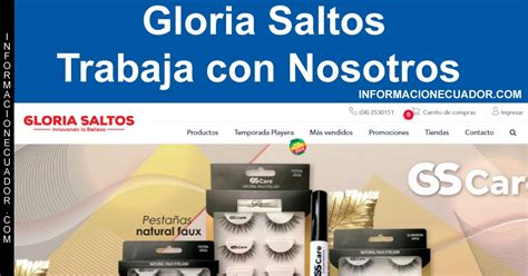 Gloria Saltos Trabaja Con Nosotros Ecuador