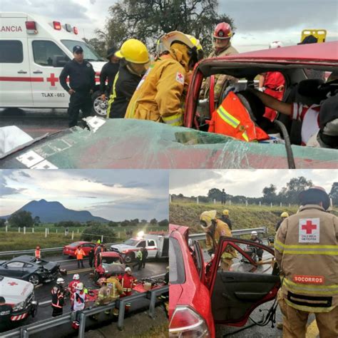 Tres Muertos Deja Fatal Accidente Sobre La Autopista Amozoc Perote