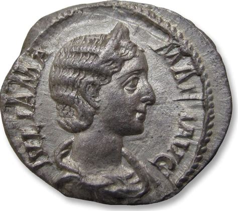 Roman Empire Julia Mamaea Augusta Ad Silver Catawiki