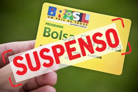 Bolsa Família Suspenso Cancelado ou Bloqueado