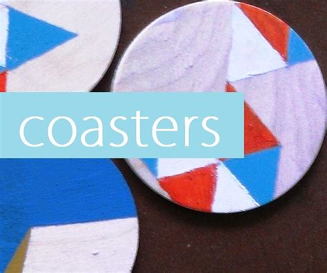 DIY Colorful-wooden Coasters : 6 Steps (with Pictures) - Instructables