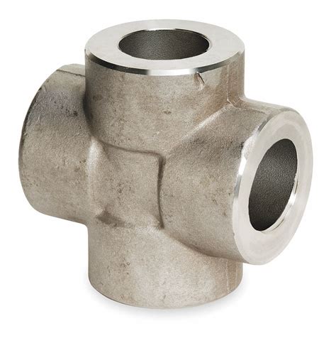 Smith Cooper Stainless Steel Cross Socket Weld In Pipe Size