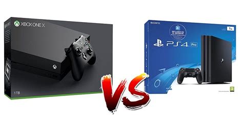 En Que Se Diferencian PlayStation 4 Pro Y Xbox One X