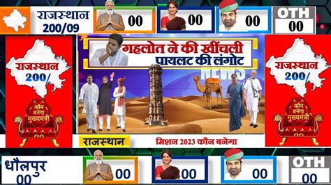 Rajasthan Assembly Elections Opinion Poll Exit Poll Bjp Congress