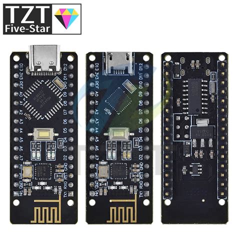 Rf Nano For Arduino Nano V Micro Usb Nano Board Atmega P Qfn V