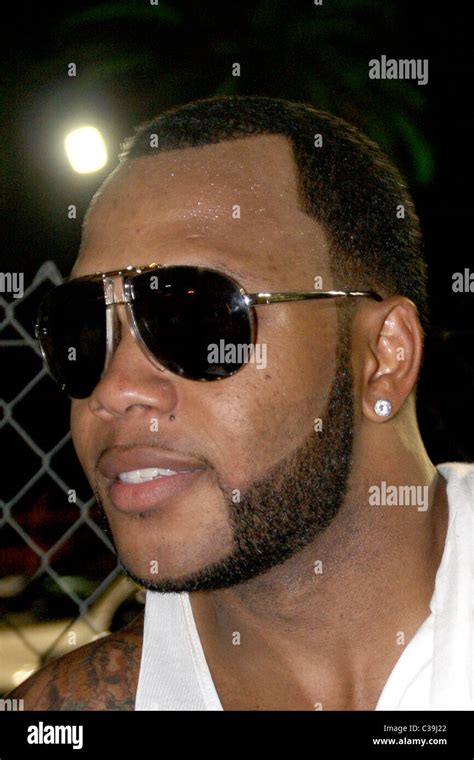 Flo Rida Rap Star After He Performed A Concert In Hollywood Los Angeles