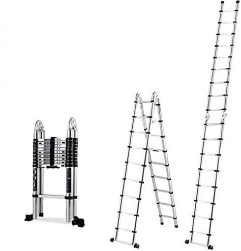 Buy Laddershome Telescoping Ladderaluminum Telestall Ladder Multi