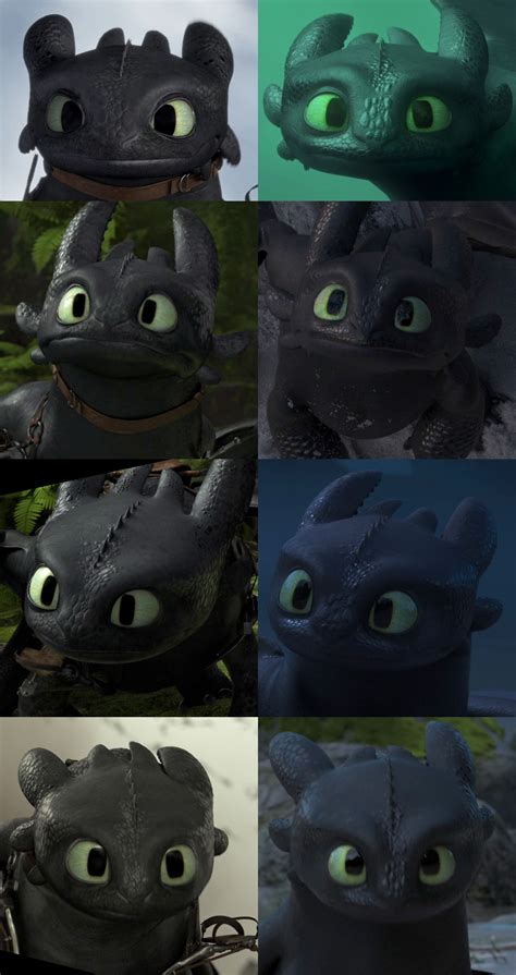 Toothlesss Head Comparison Httyd2httyd3 Part 2 By Roma2poi On