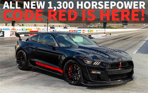 Shelby Announces 1300 Horsepower Gt500 Code Red