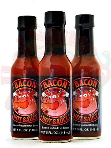 Bacon Hot Sauces Bacon Snacks And Bacon Spices