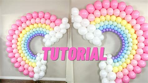 Rainbow Balloon Arch Tutorial Getavery