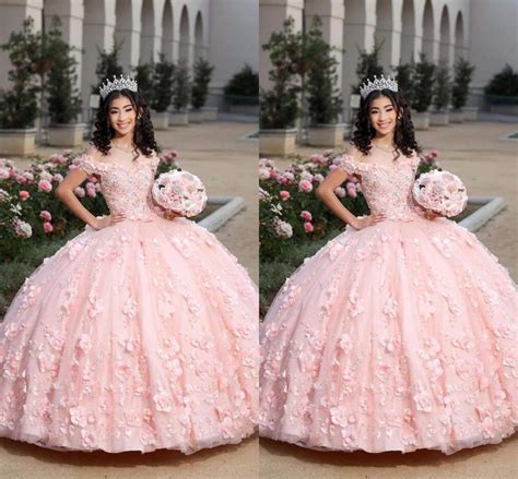 Light Pink Quinceanera Dresses 2022