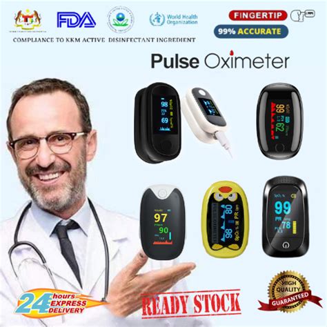 Local Ready Stock Portable Finger Tip Oximeter Finger Spo Pulse