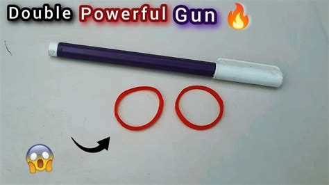 How To Make A Gun Easy How To Make Pen Gun Easy Powerful Pen Gun