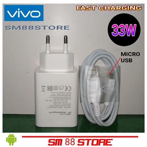 Jual Charger Vivo Dual Engine Fast Charging Microusb Original Vivo