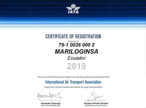 International Air Transport Association (IATA) - Mariloginsa