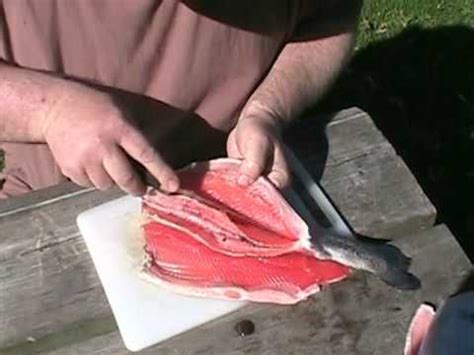 How To Clean Filet Butterfly A Trout YouTube