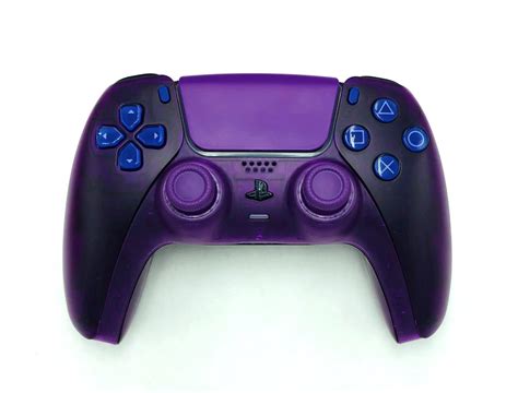 Custom Sony Dualsense Wireless Controller Playstation Ps Clear Purple