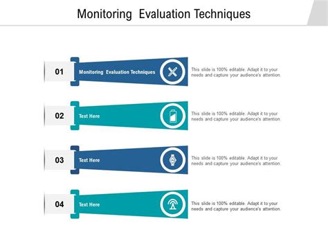 Monitoring Evaluation Techniques Ppt Powerpoint Presentation Ideas Designs Cpb Presentation