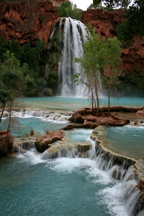 Havasu Falls Havasupai Indian Reservation Places To Visit Places