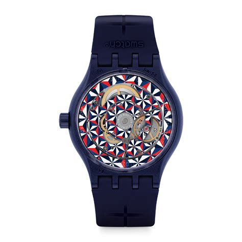 Reloj Swatch Sistem Ink Sutn Azul Btime