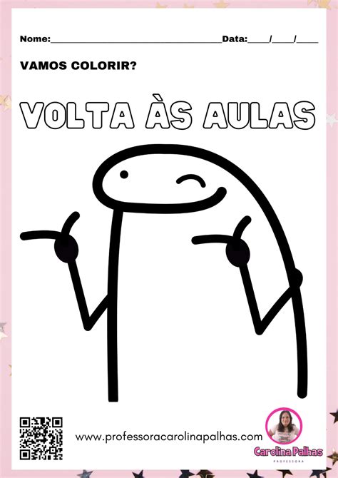 Desenho Para Colorir O Tema Flork Volta às Aulas Letters 1