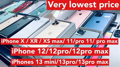 Used Iphones From X To 13 Pro Max Lowest Price In Saudi Arabia Youtube