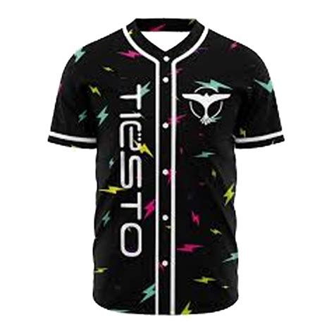 Tiesto Lets Dance Baseball Jersey Tops 2024 Short Sleeve Shirts Women