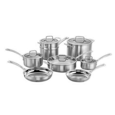 Cuisinart® Tri Ply Pro Stainless Steel 13 Piece Cookware Set 13 Piece Kroger