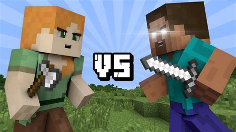 ALEX Vs HEROBRINE Minecraft Machinima YouTube