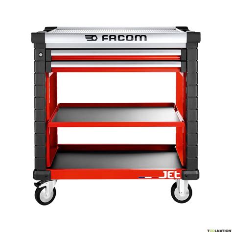 Facom JET UC3S2DM4A JET Workshop Cart 2 Shelves M4 Red