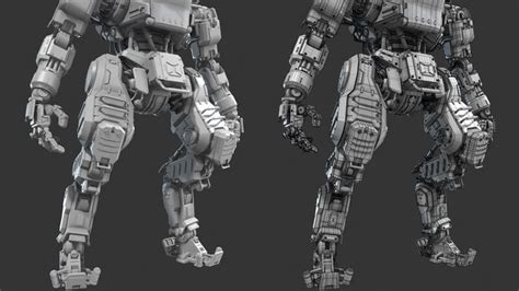 Artstation Bt 7274 Titanfall Adisorn Klinkhachon Titanfall Robot