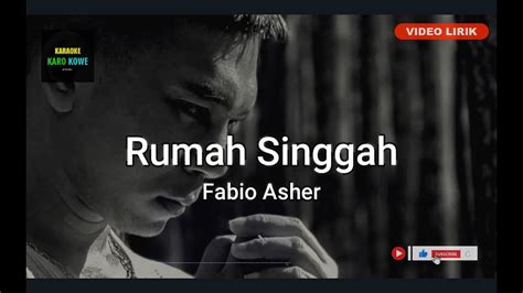 Rumah Singgah Fabio Asher Hits Video Lirik Youtube