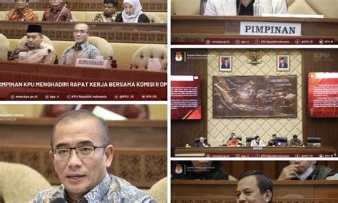 Di Raker Dengan Komisi Iidpr Ri Dpr Kpu Bawaslu Sepakat Tahapan