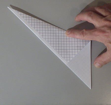 An Origami Kite From A Or Letter Paper