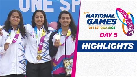 Watch National Games Highlights - Day 5 Video Online(HD) On JioCinema