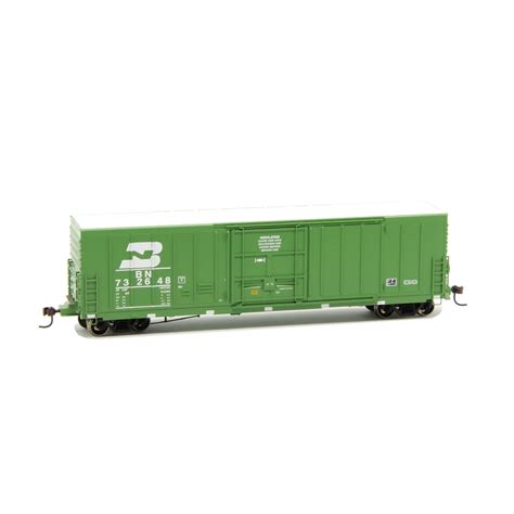 Athearn HO 50 PC F Box Car Burlington Northern Three Line Rib Side W