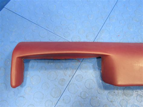 92 96 Ford F150 F250 F350 Bronco Obs Truck Upper Dashpad Dash Pad Trim Red 0481 Importapart