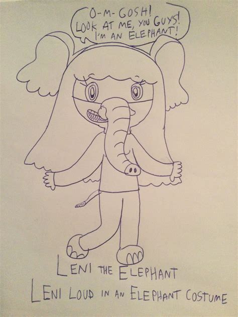 Should I do Leni Loud in an Elephant Costume? | Fandom