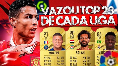 Fifa L Vazou Top Melhores Jogadores De Cada Liga No Fut L