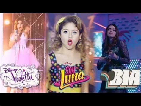 Violetta Vs Soy Luna Vs Bia Duelo De Series Disney Youtube