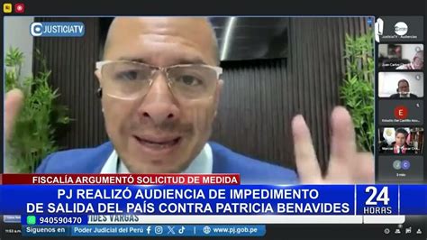 Benavides Cuestiona Pedido De Impedimento De Salida Del País Y Asegura