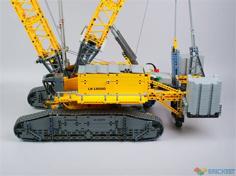 Lego Liebherr Crawler Crane Lr Review Brickset