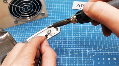 How To Solder Stainless Steel With Soldering Iron Youtube