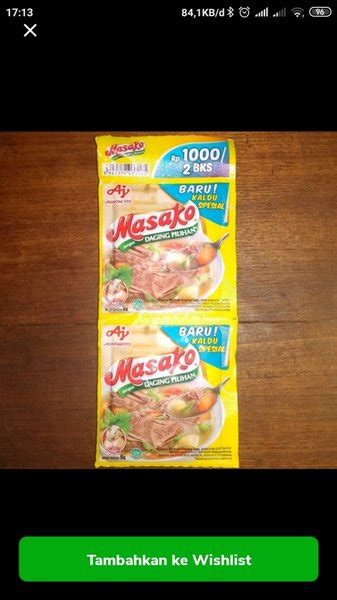 Jual Masako Sapi Penyedap Rasa 9 Gr Sachet Renceng Di Lapak Fbmart