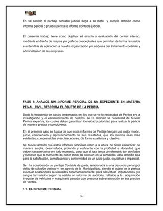 Trabajo Grupal Peritaje Contable Judicial Tg