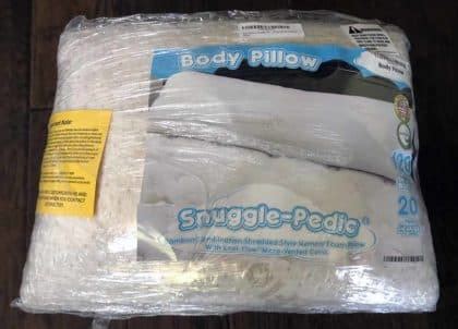 Snuggle Pedic Body Pillow Review 2024 Mattress Clarity