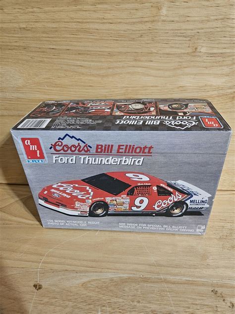 Amt Nascar Bill Elliott Coors Ford Thunderbird Model Kit