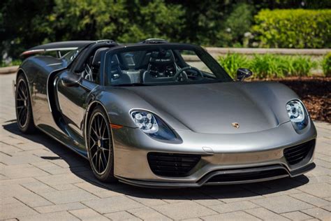 1k-Mile 2015 Porsche 918 Spyder Weissach Edition for sale on BaT ...