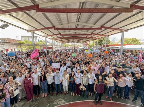 M S De Mil Personas Respaldan A Sheinbaum En Acapulco El Heraldo De